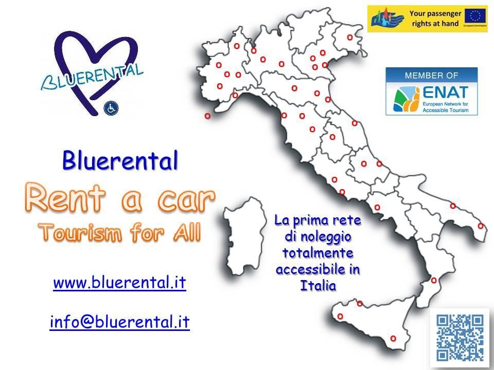 NOLEGGIO AUTO PER GUIDA E TRASPORTO DISABILI  ITALIA - BLUERENTAL AUTONOLEGGIO